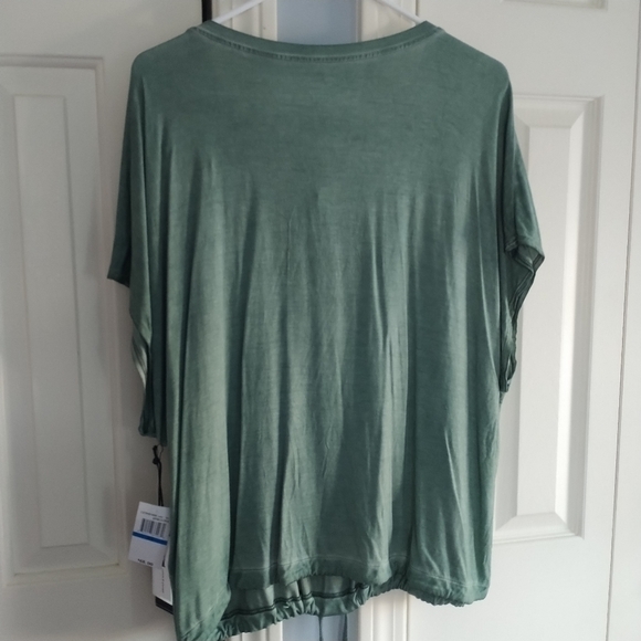 Cable & Gauge Sport Spirulina Stretchy Top XL - Picture 3 of 11